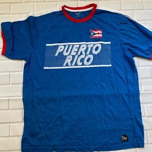 Mitre Puerto Rico Soccer Tee T Shirt - XXL